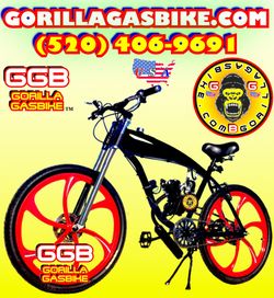 2-stroke DIY motorized bike system with 26" bike starting at $325 firm Hello. I have for sale a new complete kit motorized bike system that include