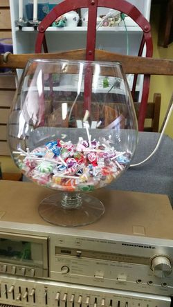 12" wine glass.