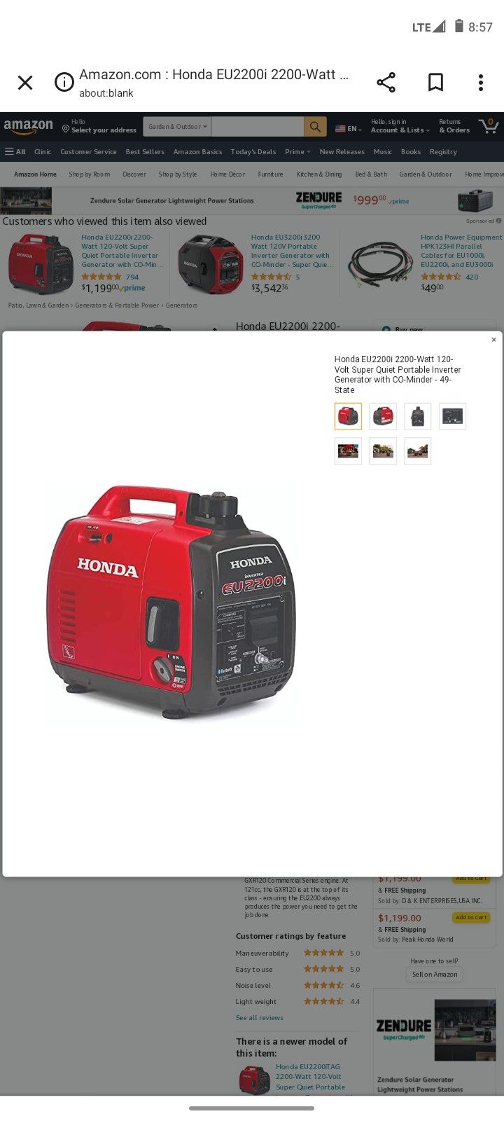 Generator 2200 Never Ran