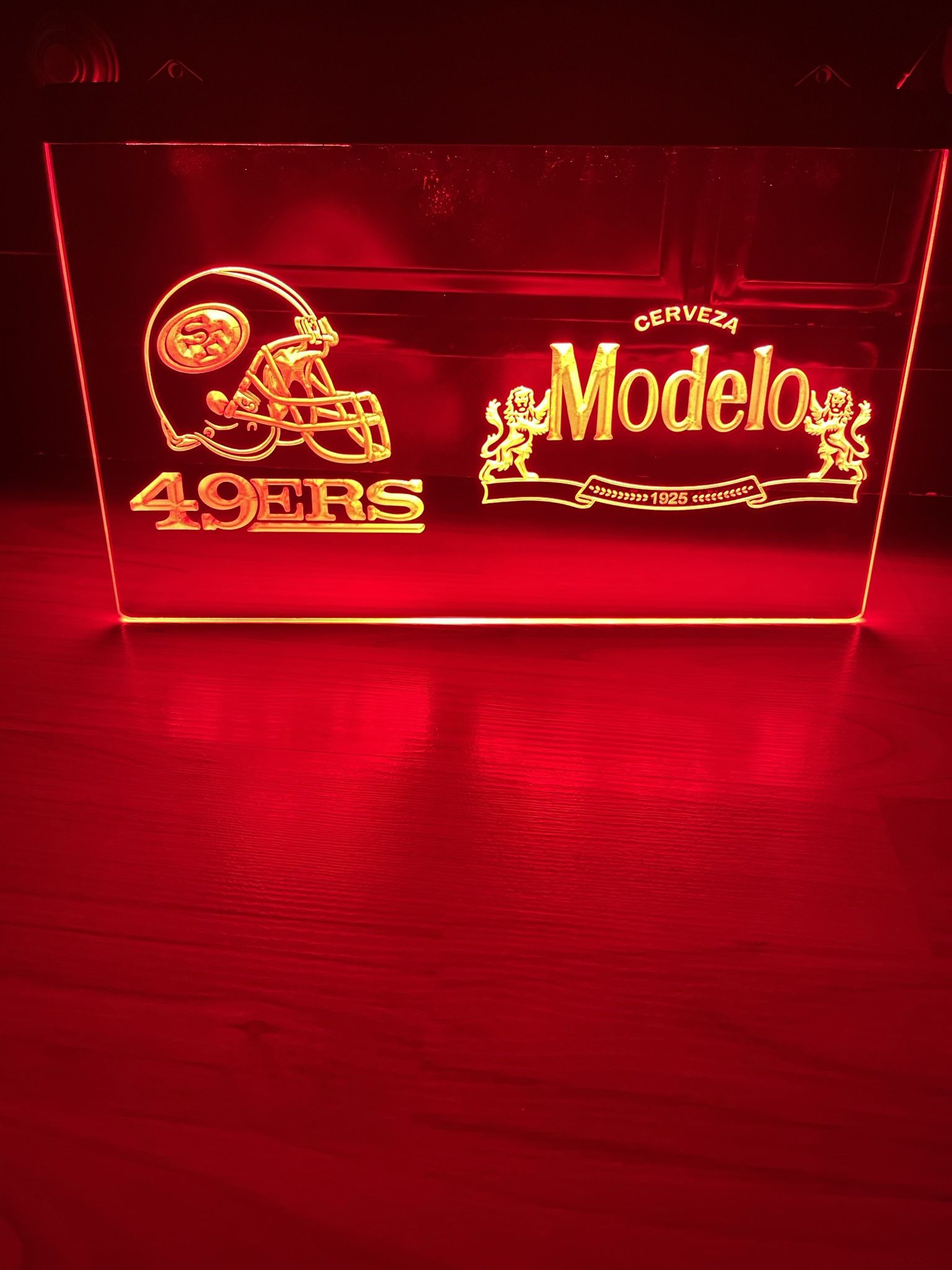 LED NEON RED LIGHT SIGN 8x12