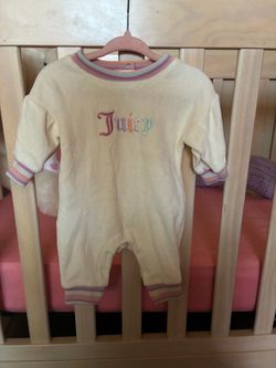 Juicy couture baby onesie