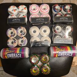 SKATEBOARD WHEELS 20 EACH 