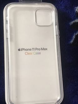 I phone 11 pro max clear original cover
