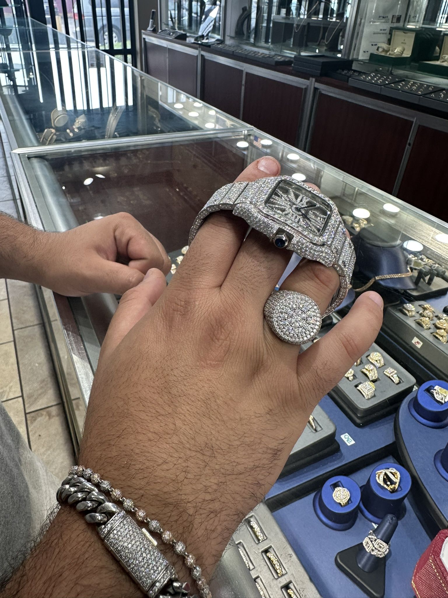 Moissanite Watch 