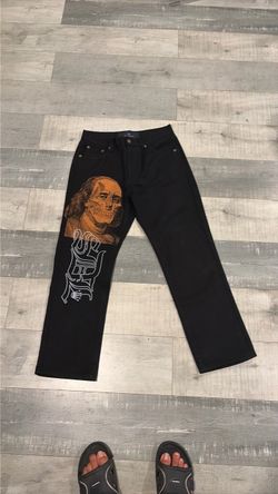 Orange SDL pants
