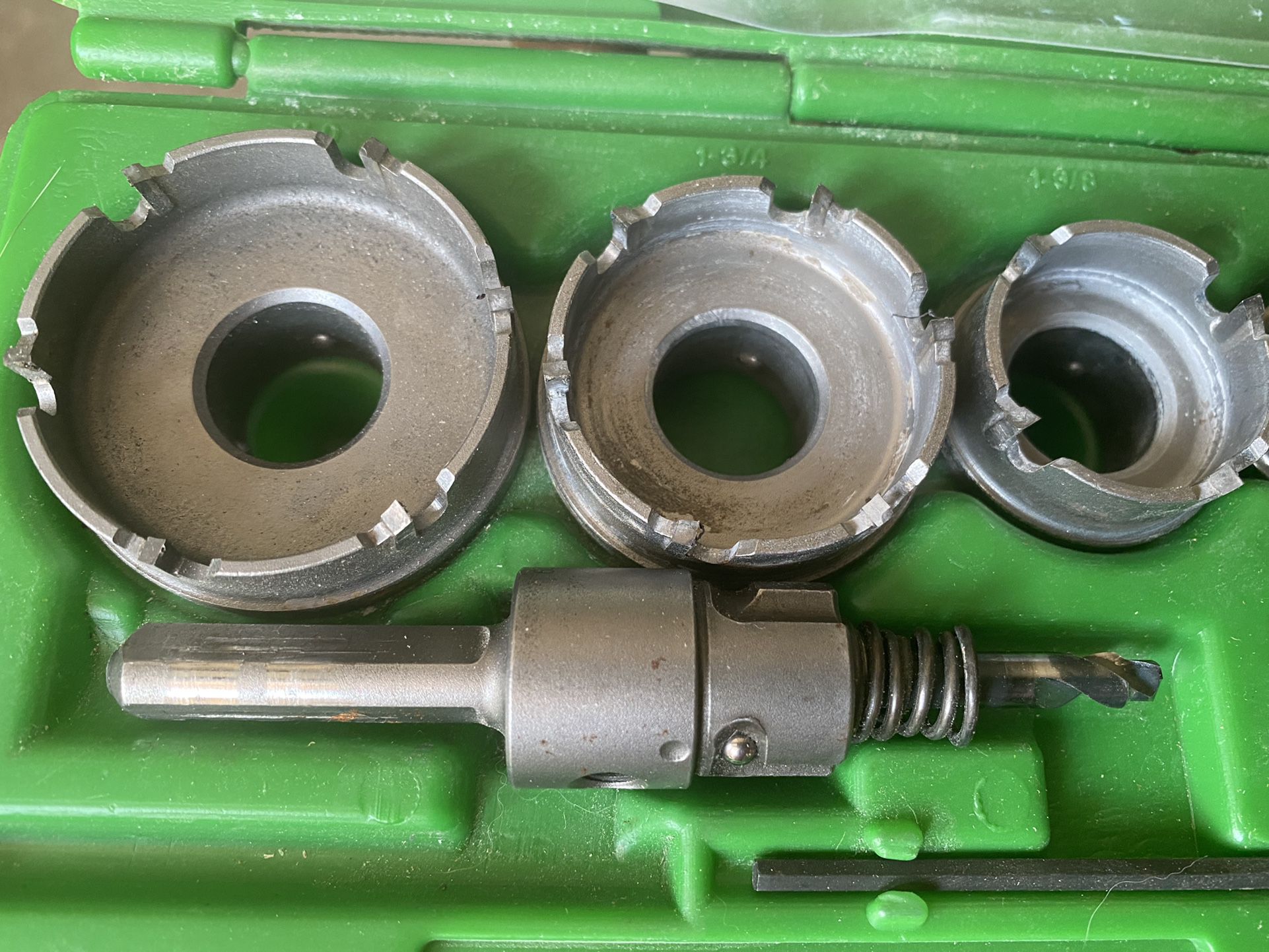 Greenlee 660 Quick Change Carbide Hole Cutter Kit