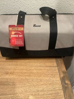 Bocce Ball Set Eddie Bauer Competition Bocce Ball Set with Original Case