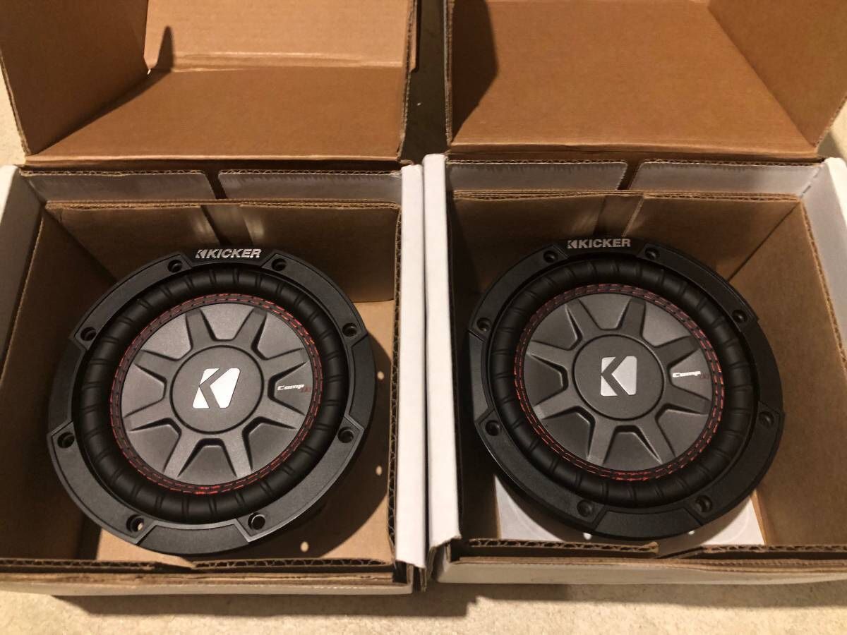 Kicker 6 3/4 inch Subwoofers BRAND NEW never used