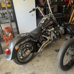 2008 Harley Davidson Fatboy / 1975 Yamaha Enduro / 2003 Yamaha 450