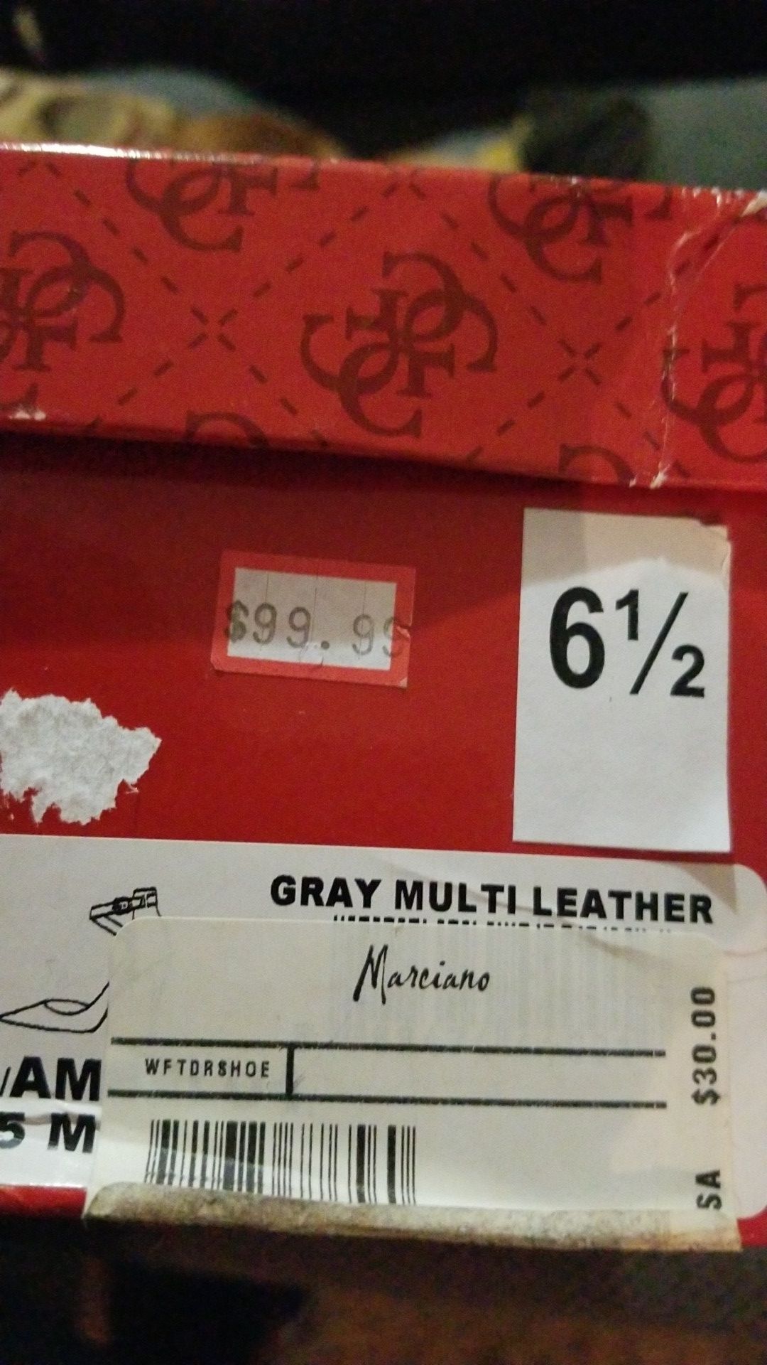 Guess Gray Multi Leather