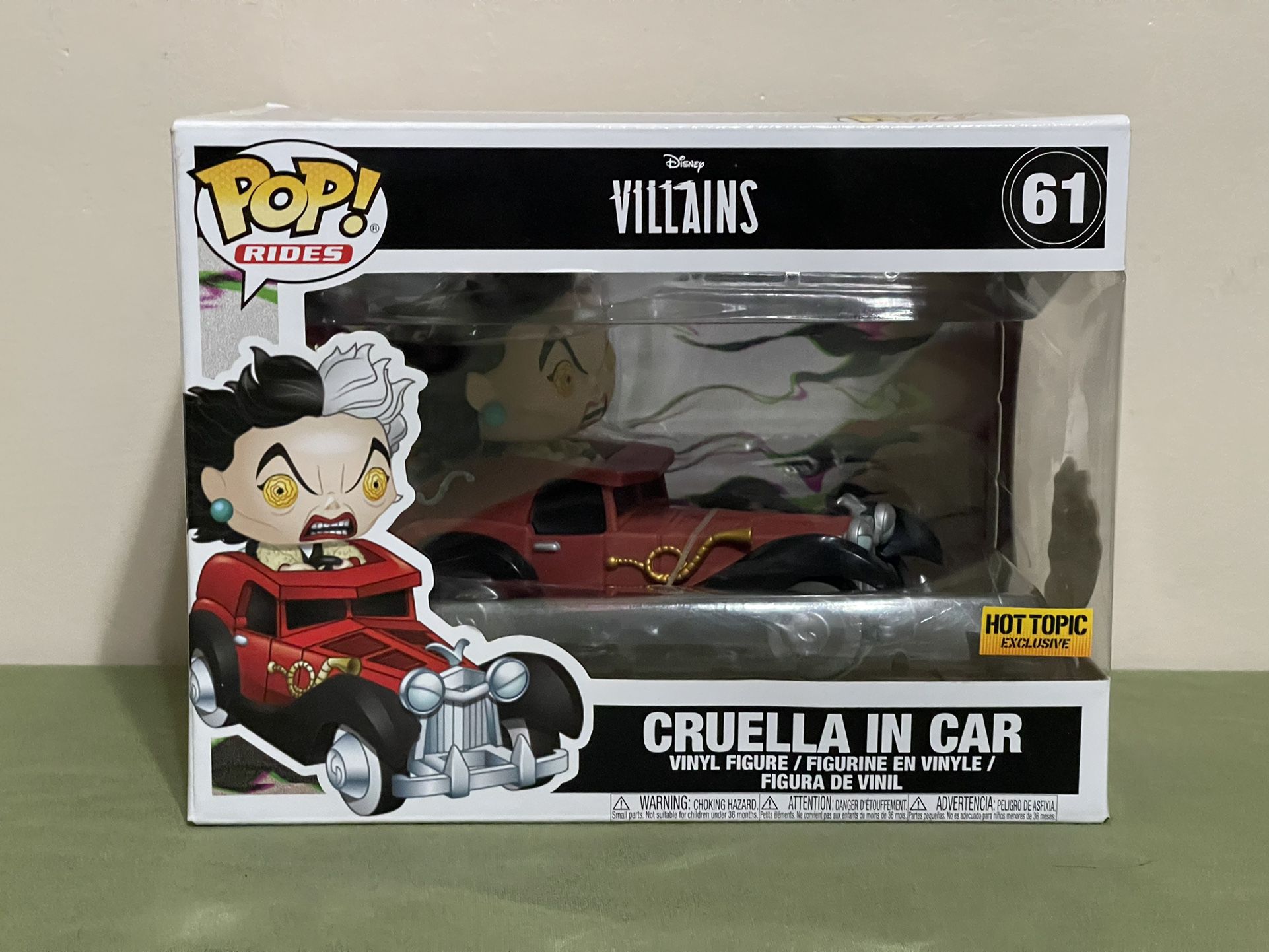 Cruella In car Funko Pop