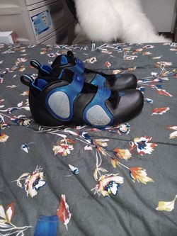 Nike Air Flightposite 3 Black Blue Size 11.5
