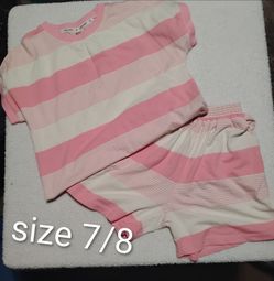 Girl's sets size 7/8 $6 each or $15 all