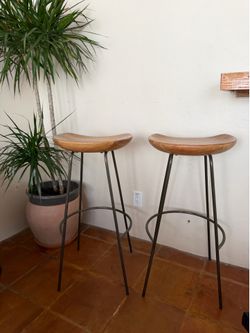 West elm stools