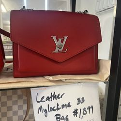 Authentic LV Lockme BB Bag