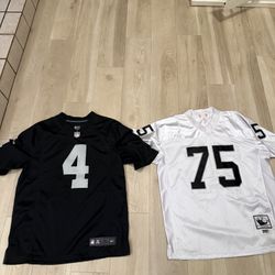 Carr And Long Raider Jerseys 