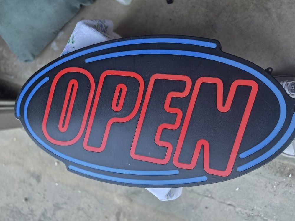 Open Sign