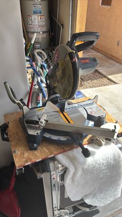 Ryobi 12-inch Compound Miter Saw.