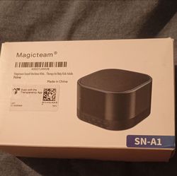 Magicteam SN-A1 White Noise Machine Sound Machine, Black, Small