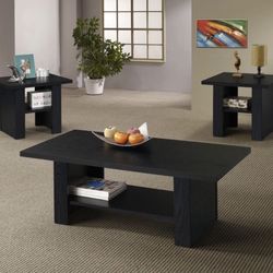 Coffee Table And Two Side Tables (3 Pieces)