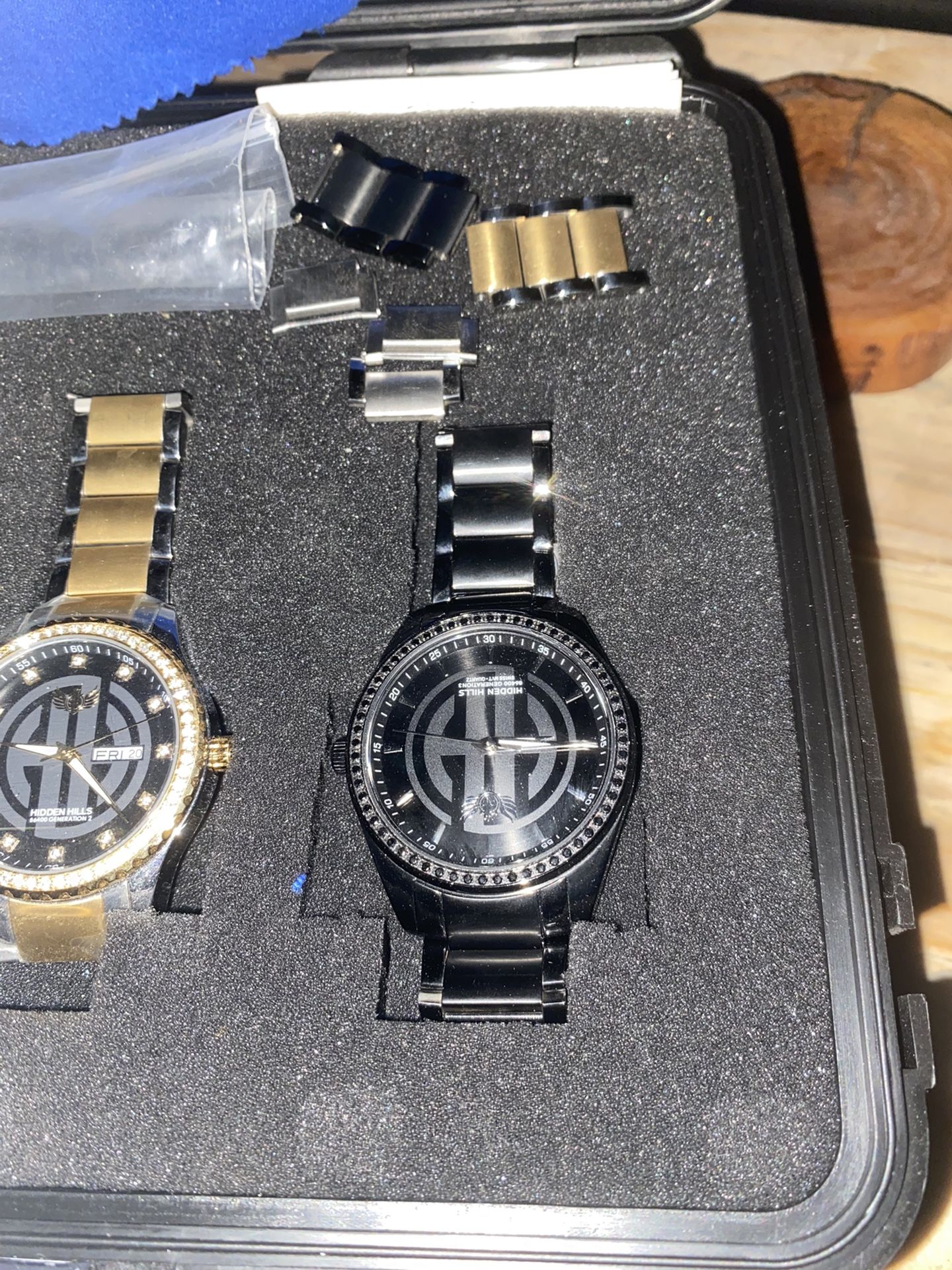Hidden Hills Gen 2 Watch Millennia G1 Bordeaux/Gold | Hidden Hills Watches main image 2