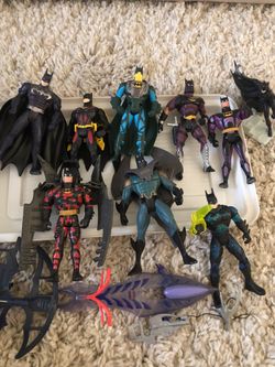 Batman figurine collection