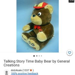 talking bear
