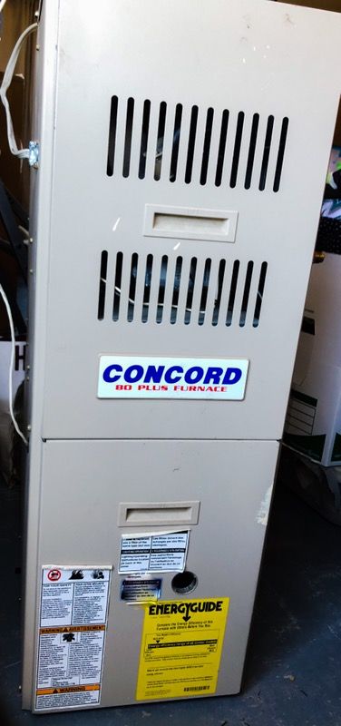 MAKE AN OFFER!! CONCORD 80 Plus Heater Furnace