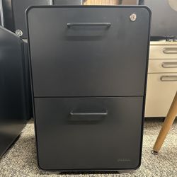 Poppin Stow 2-Drawer File Cabinet