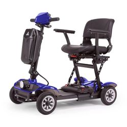 Ew-26 , 4 Wheel 24V 250W aluminum Foldable Mobility Lithium battery Electric Scooter
