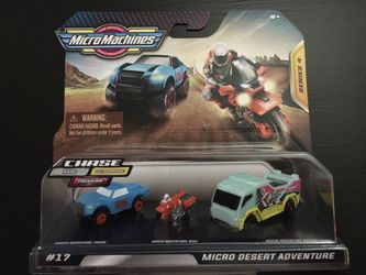 Micro Machines Desert Adventure Chase Rare