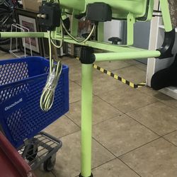 120v Work lights. Stand with two high intensity leds.