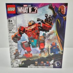 Lego Marvel What If? 76194 Tony Stark's Sakaarian Iron Man Building Set New!