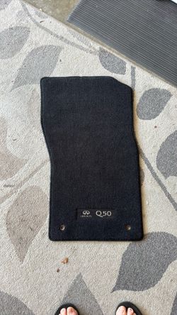 Infiniti Q50 passenger side floor mat