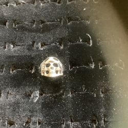Skull With Goggles Ring