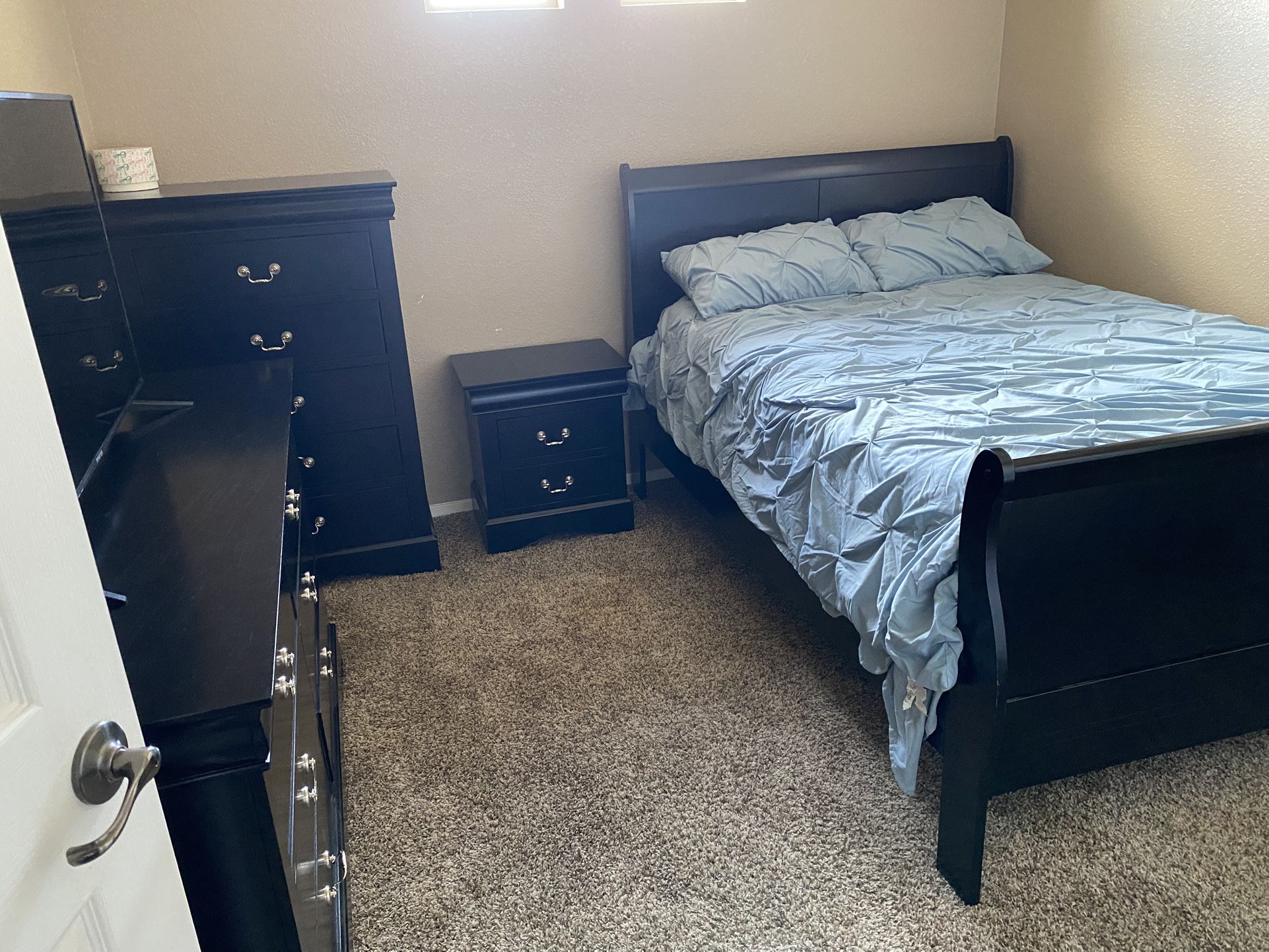 Wood Bedroom Set