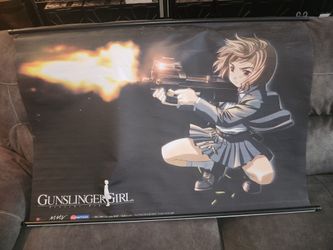 Gunslinger Girl Anime Wall Scroll