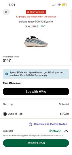 yeezy 700 V3 kyanite