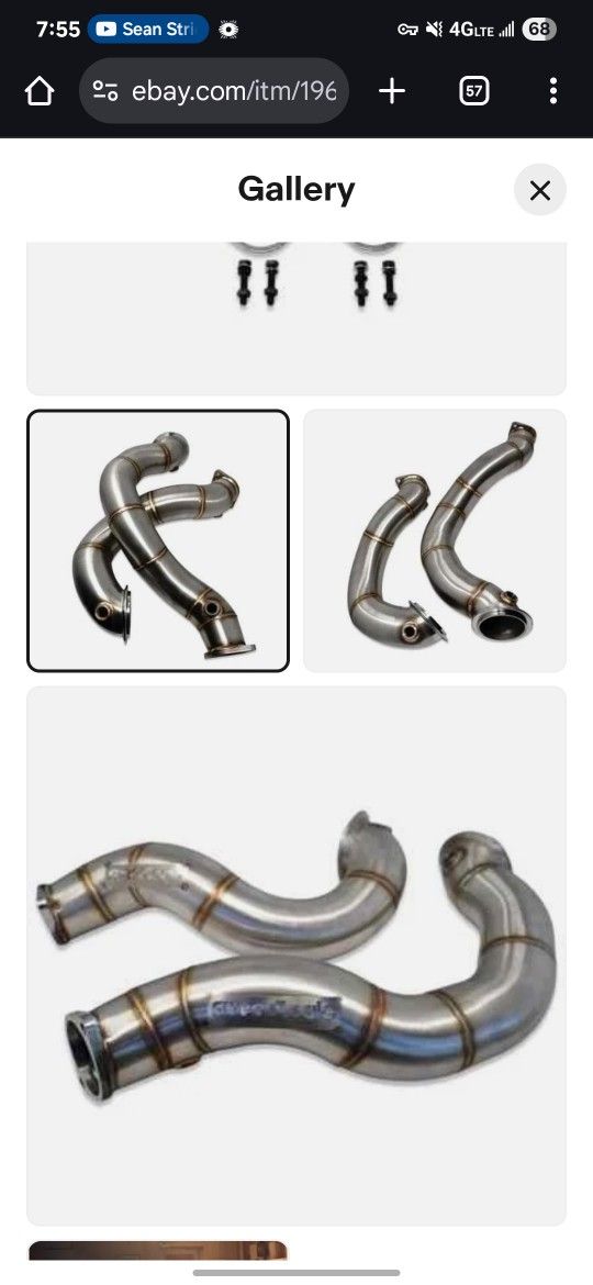 N54 Down Pipes 50$