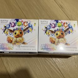 FT FS Pokemon Center Prismatic Evolutions ETB Elite Trainer Box