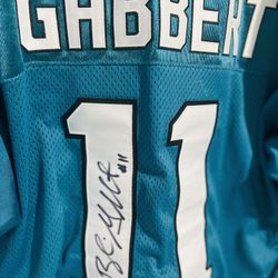 Signed Jacksonville Jaguars Blaine Gabbert -trade For Drone 