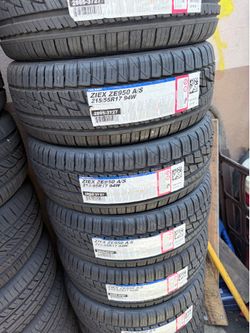 215/55/17 Falken #4 New Tires Mount & Balance // Set De 4 Llantas Nuevas Instaladas Y Balanceadas