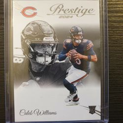 2024 Panini Prestige Caleb Williams Chicago Bears Sp Rookie