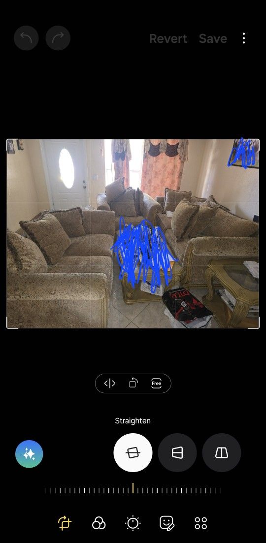 Three pieces Sofa Set