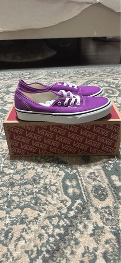 Vans Authentic Purple Sneakers - Women's Size 7 / Men's Size 5.5