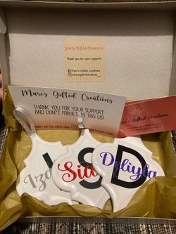 Custom Christmas Ornaments