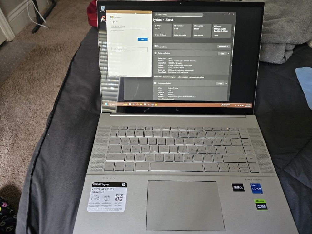 HP Envy-16inch Laptop