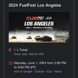 Fuel Fest Tickets 