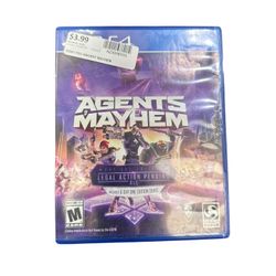 Agent Mayhem PS4 