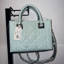 New Turquoise Guess Purse Bag Crossbody Handbag NWT Surf Malia Mini GG848876 Thumbnail